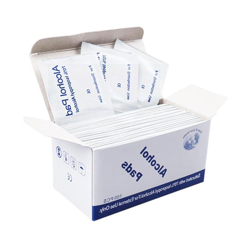 100-Pcs-70-Alcohol-Wet-Wipe-Disposable-Disinfection-Prep-Swap-Pad-Antiseptic-Skin-Cleaning-Cloths-He-1650270-9